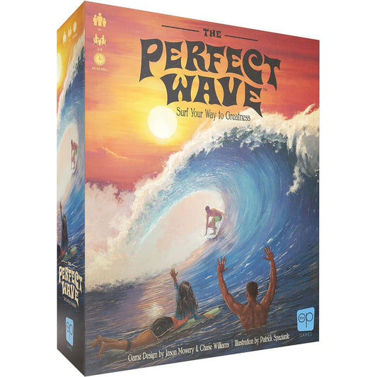 The Perfect Wave | Surfing-Themed Light Strategy Card Game | Custom Artwork | 2-4 Players / Ages 8+