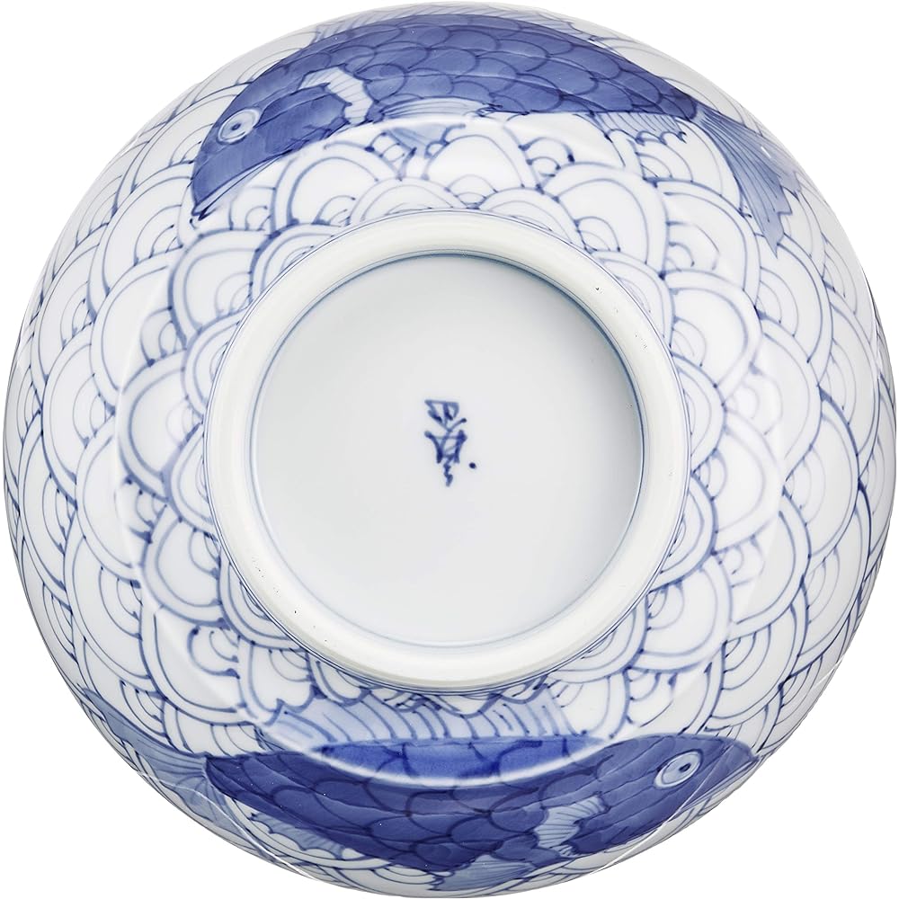 Arita Ware Ultimate Ramen Bowl Keizan Kiln Congratulatory Seikaiha R0257