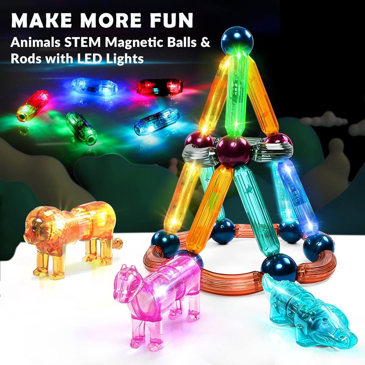 Animal Building Blocks for Kids