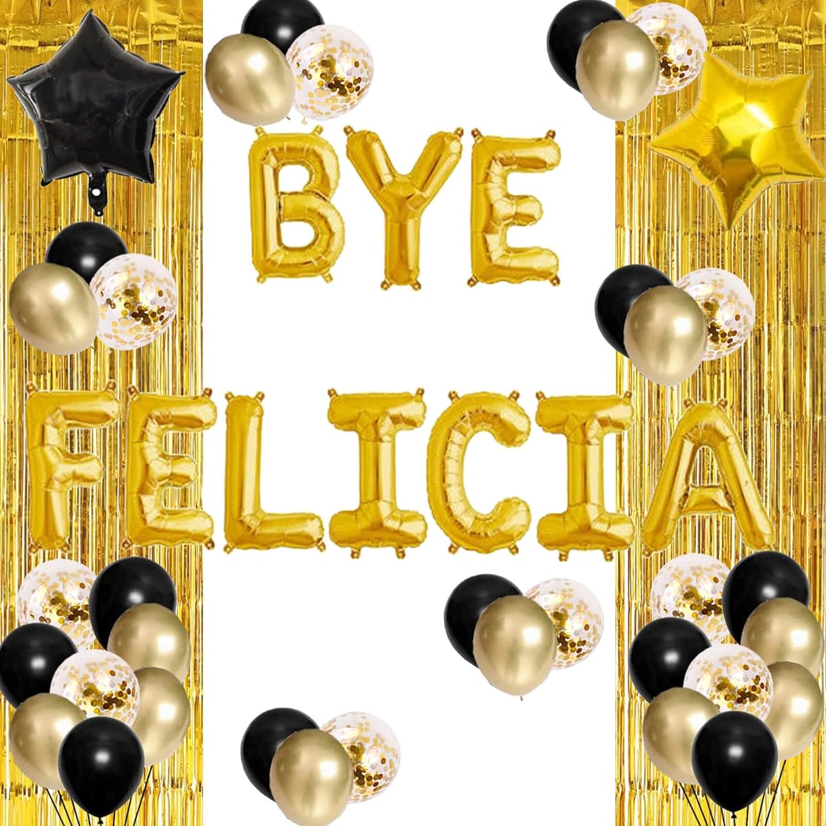 Bye Felicia Balloons Farewell Party Banner Adios Going Out Job Moving In Party Supplies Decorations