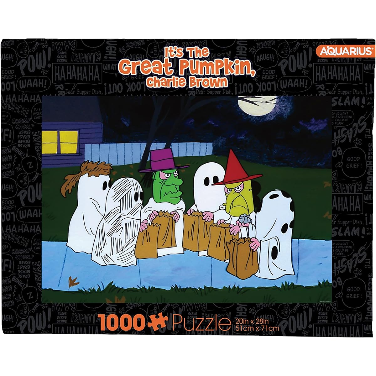 AQUARIUS - Peanuts Trick or Treat 1000 Piece Jigsaw Puzzle