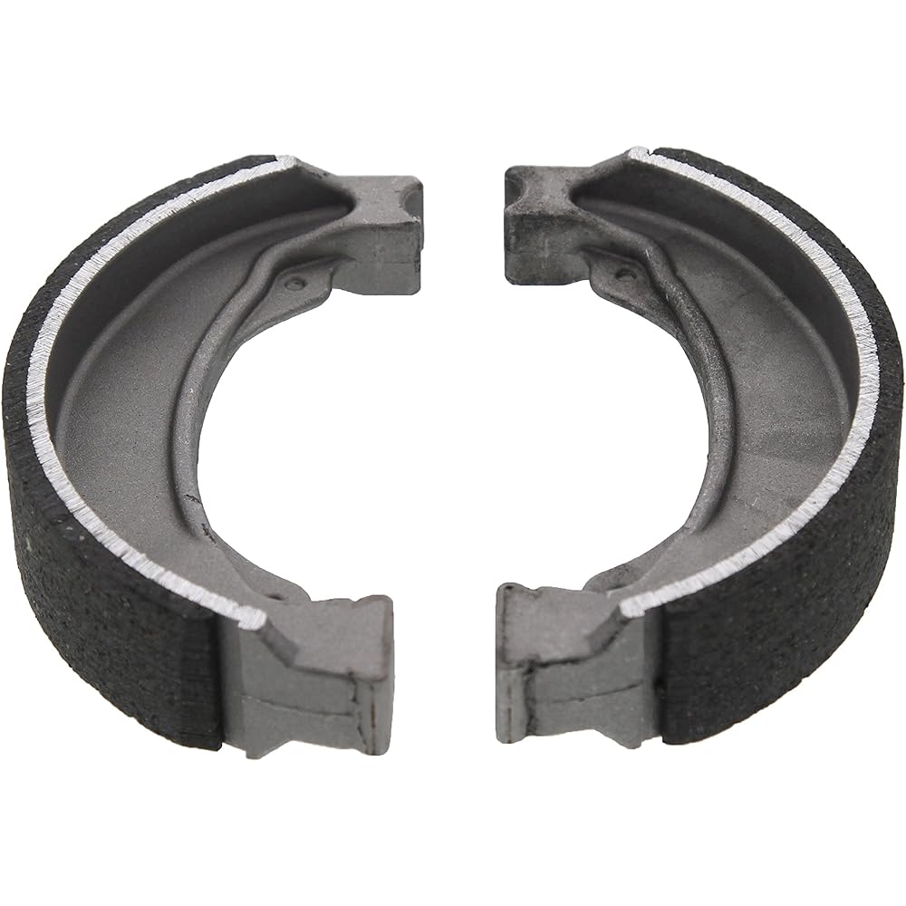 Front and rear brake shoes fit for 2001 2002 2003 2004 Honda Recon 250 TRX250TM.