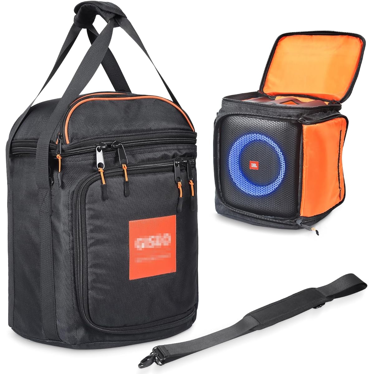 OUKNAK Speaker Bag Travel Case Replacement for JBL Partybox Encore Essential Portable Speaker Carry Tote Bag Backpack for JBL Speaker (for JBL Partybox Encore Essential)