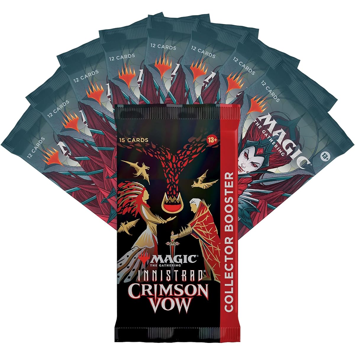 Magic: The Gathering Innistrad: Crimson Pledge Gift Bundle English Version C90700000 MTG Trading Card Wizards of the Coast C90700000