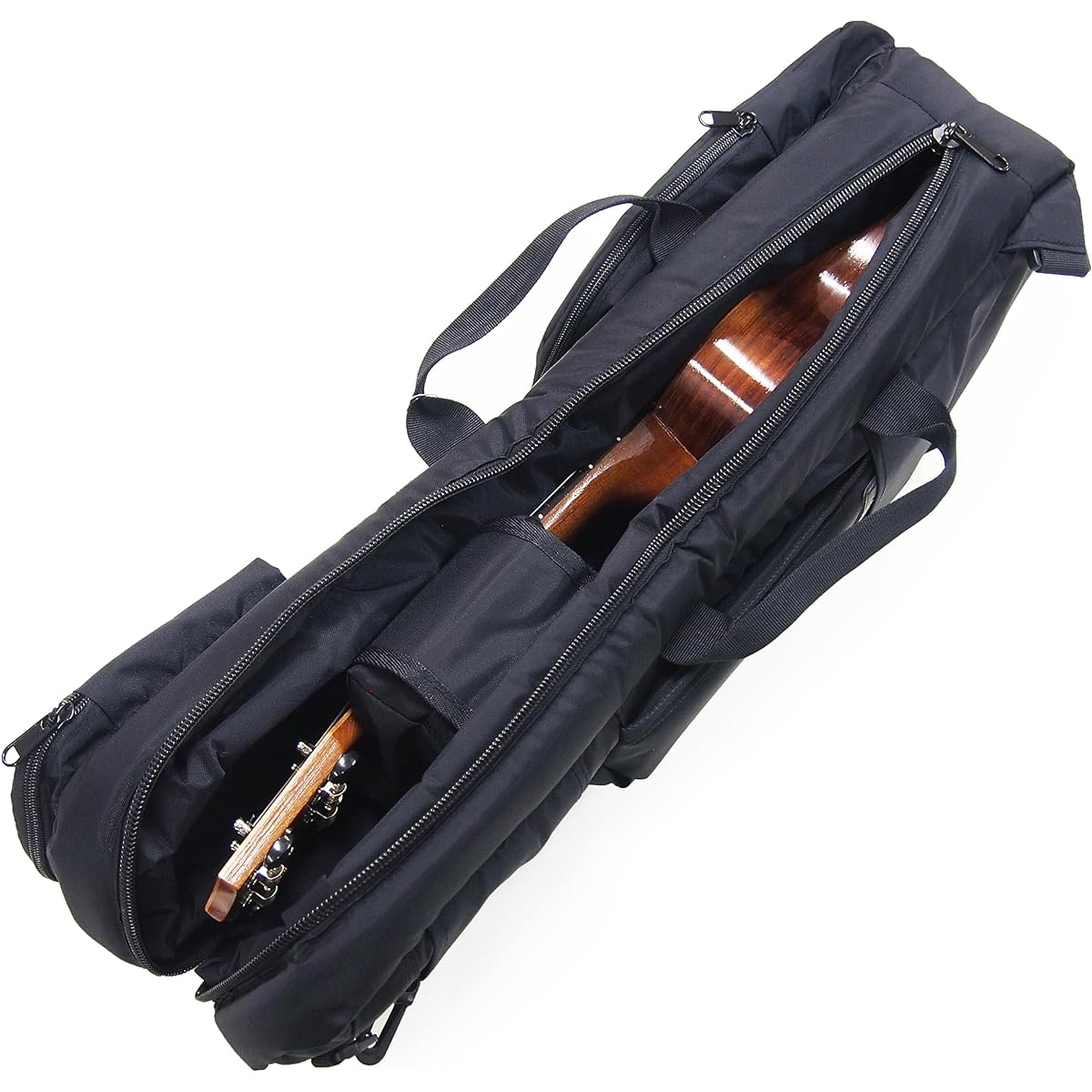 tkitki Ukulele Case AIR CASE-SC Soprano Concert Air Case Lightweight High Elasticity Parachute Material Soft Case [Tiki Tiki] [U] [uk]