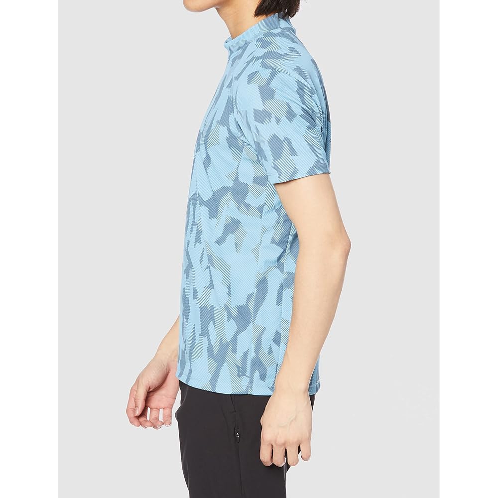 [Mizuno] Golf Wear Ice Touch Intercool Short Sleeve Mock Neck Shirt [Surprisingly Cool] Cool Touch Sweat Absorbent Quick Drying Stretch Mock Neck E2MAA007 Men's