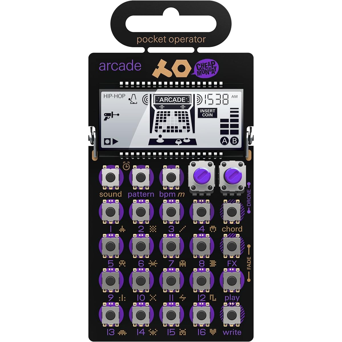 Teenage Engineering Pocket Operator Arcade Sound Synth PO-20 arcade [Regular Imported Product]