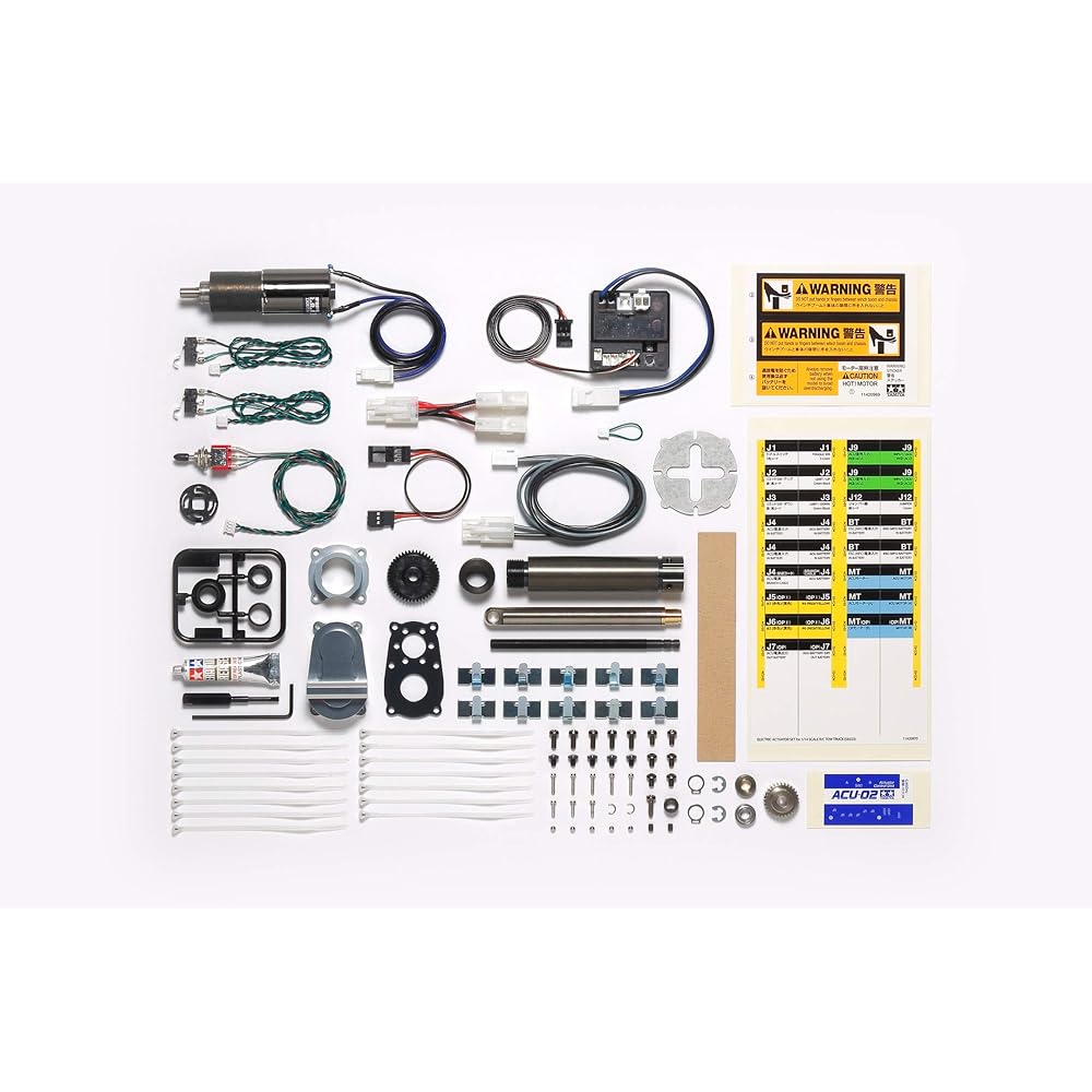 TAMIYA Big Truck Option & Spare Parts No.53 TROP.53 Electric Actuator Set for 1/14 RC Tow Truck 56553