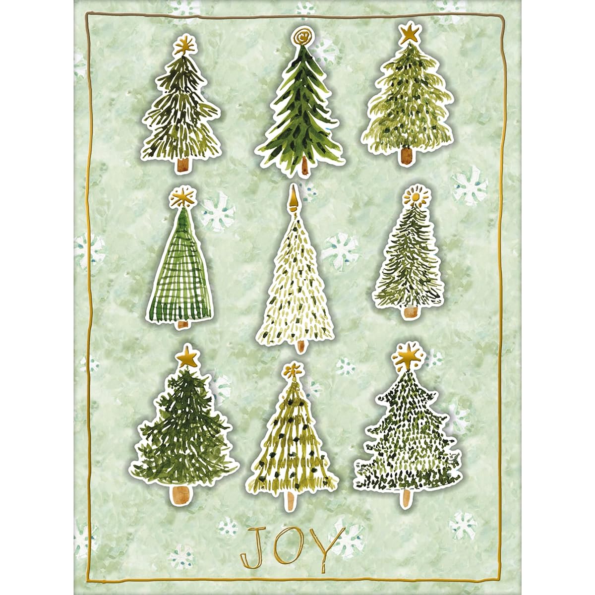 LANG Christmas Joy Luxe Christmas Card (1025102)
