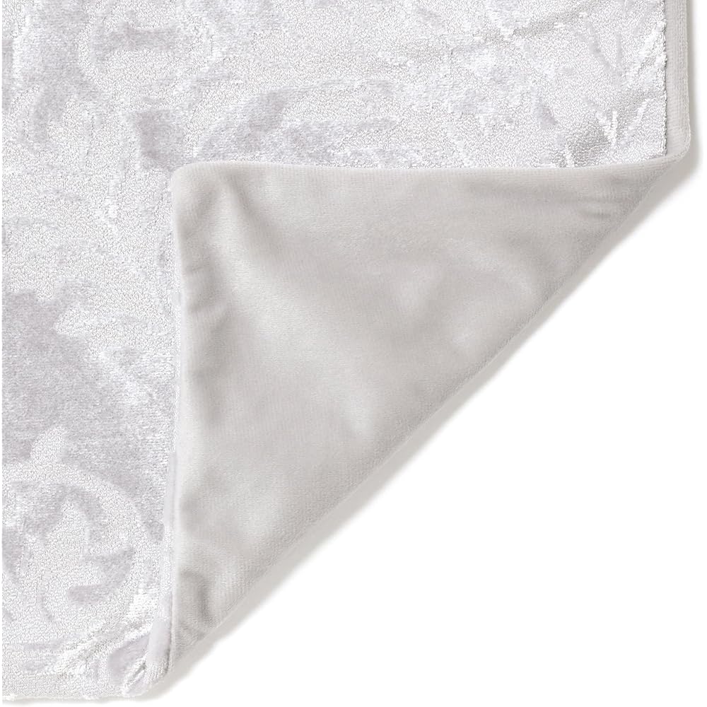 Francfranc WARMY Jacquard Damask Duvet Cover Semi-double Light Gray