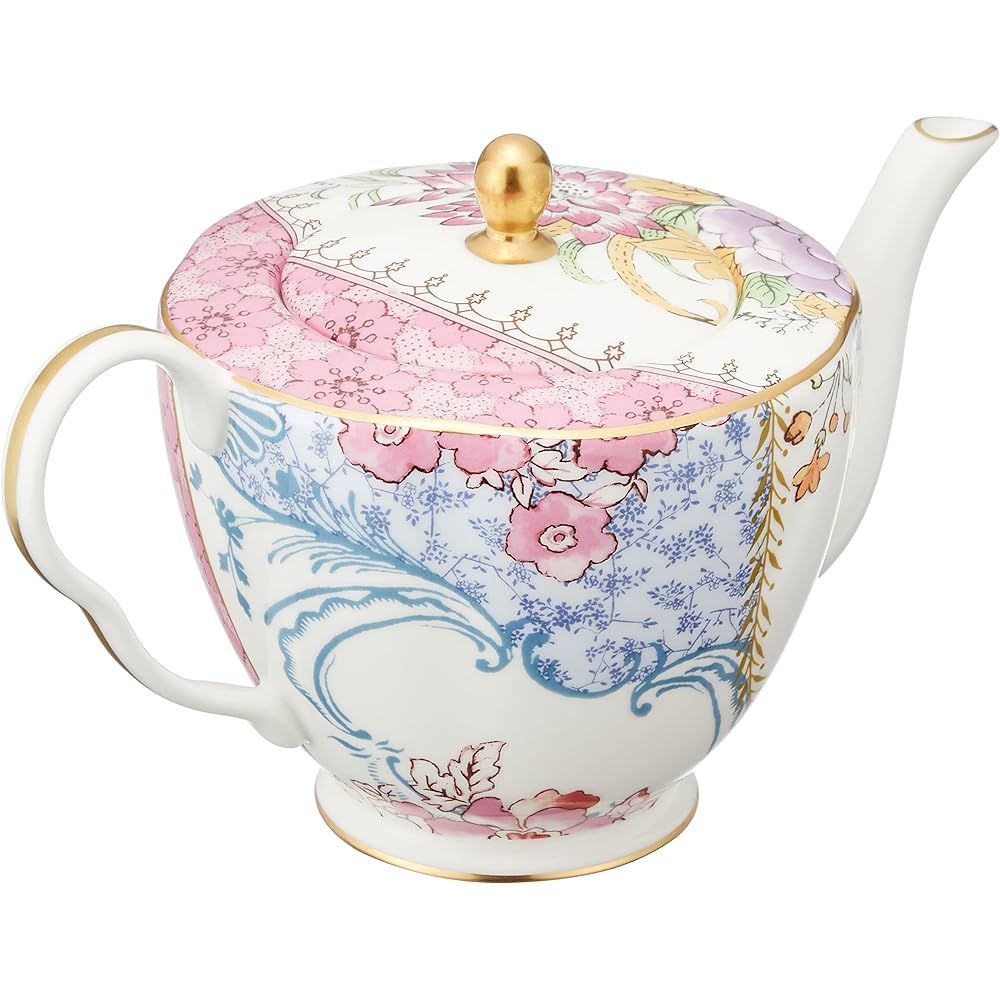 [Regular Imported Product] Wedgwood Butterfly Bloom Teapot Wedding Gift Present 5C107800048