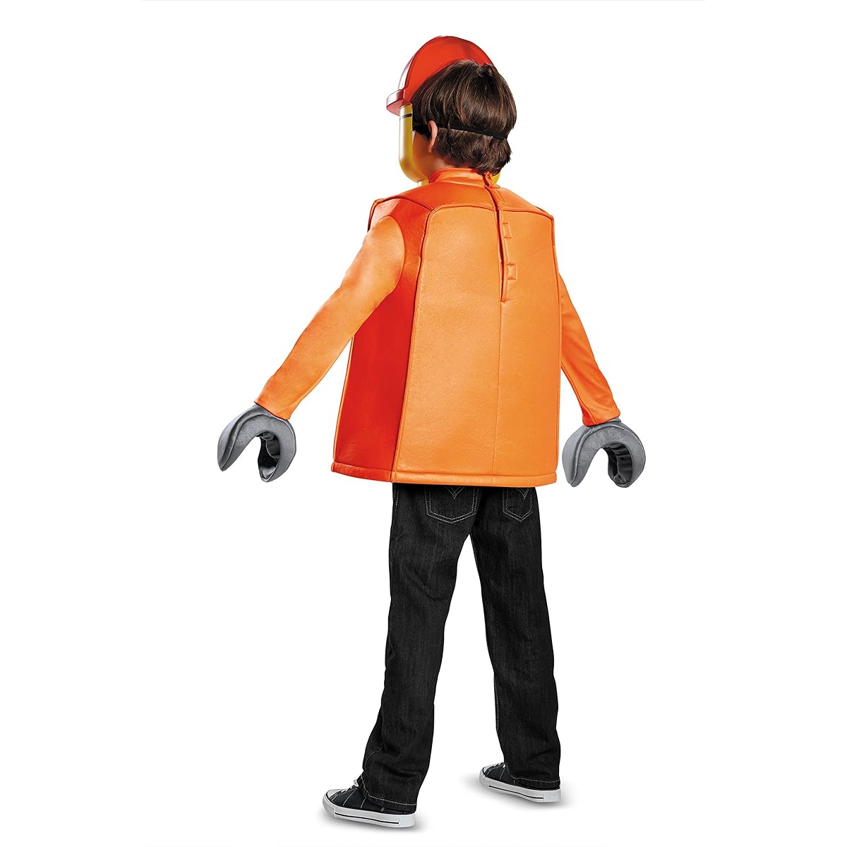 Construction Worker LEGO Classic Costume, Costume for Kids, Male Construction Worker Classic