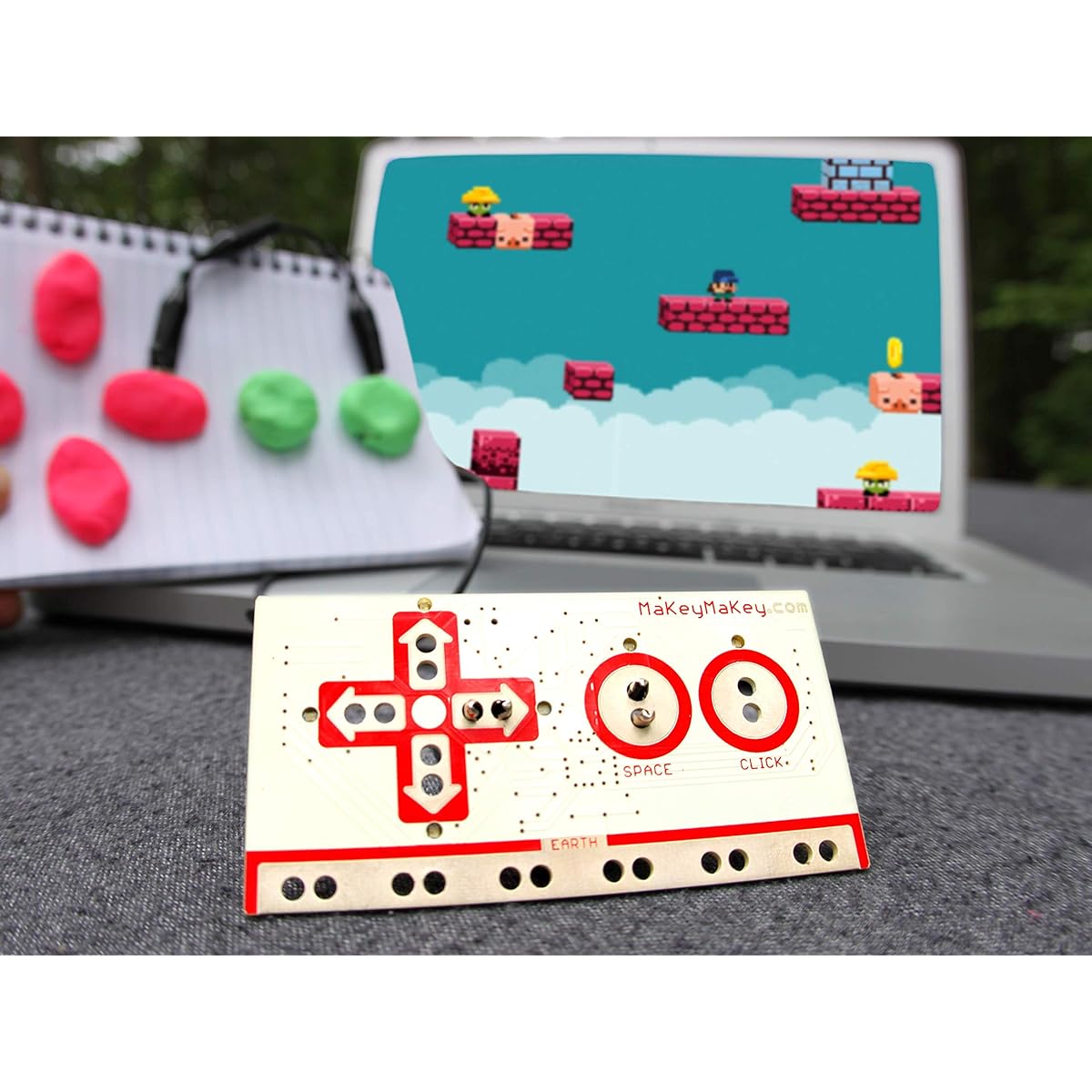Makey Makey STEM Pack Classroom Invention Literacy Kit by JoyLabz - Hands-on Technology Learning Fun - Science Education - 1000s of Engineering and Computer Coding Activities - Ages 8+