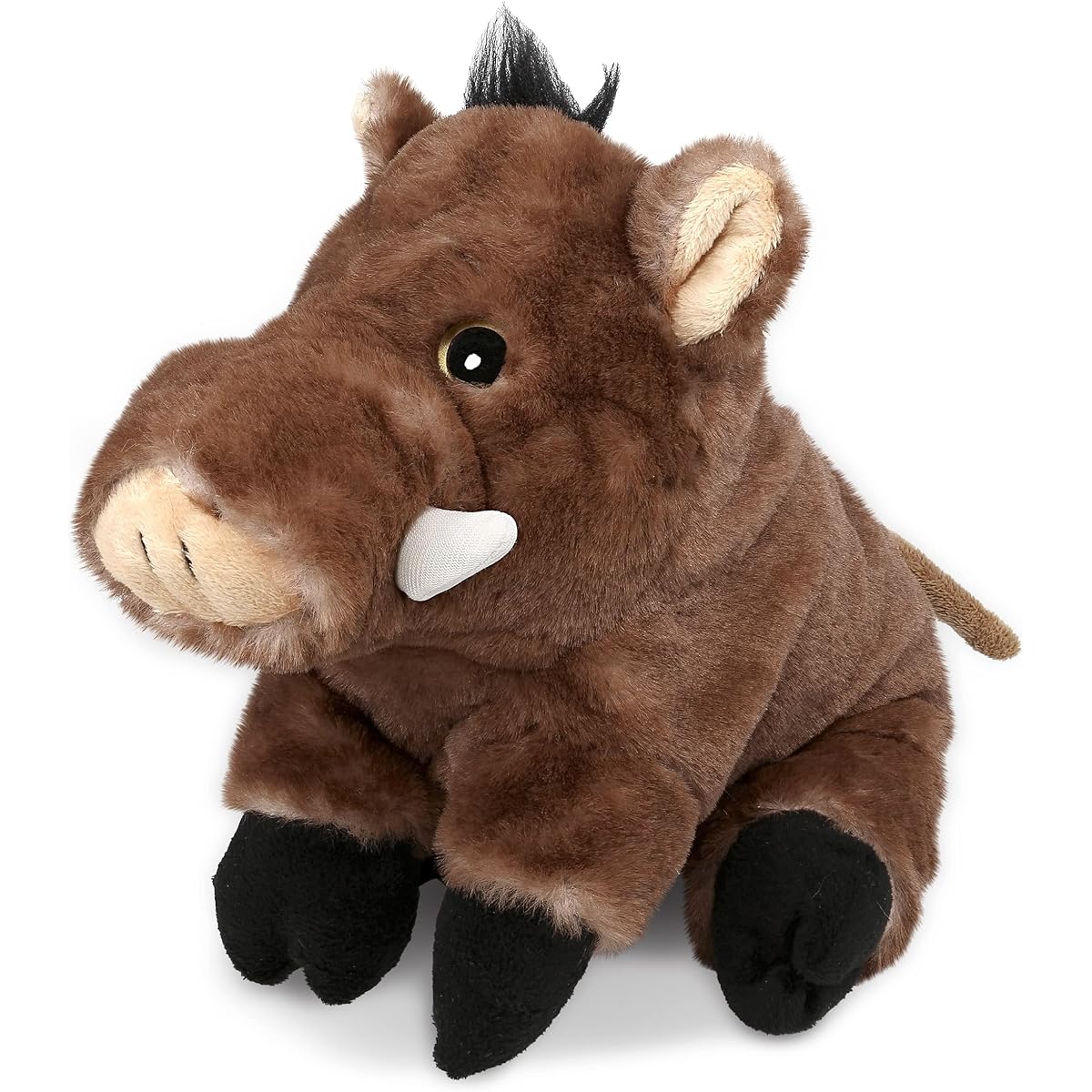 Puzzled Wild Boar Super Soft Stuffed Plush Toy Plush Animal Theme 7" Unique Huggable Adorable New Friend Gift Item #5328