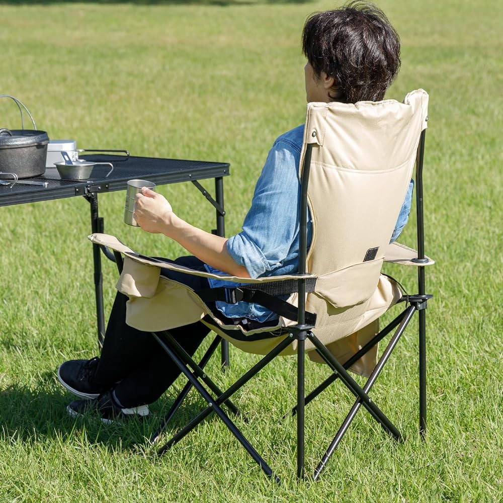 BUNDOK Lounge Chair WIDE BD-182 Loose Folding