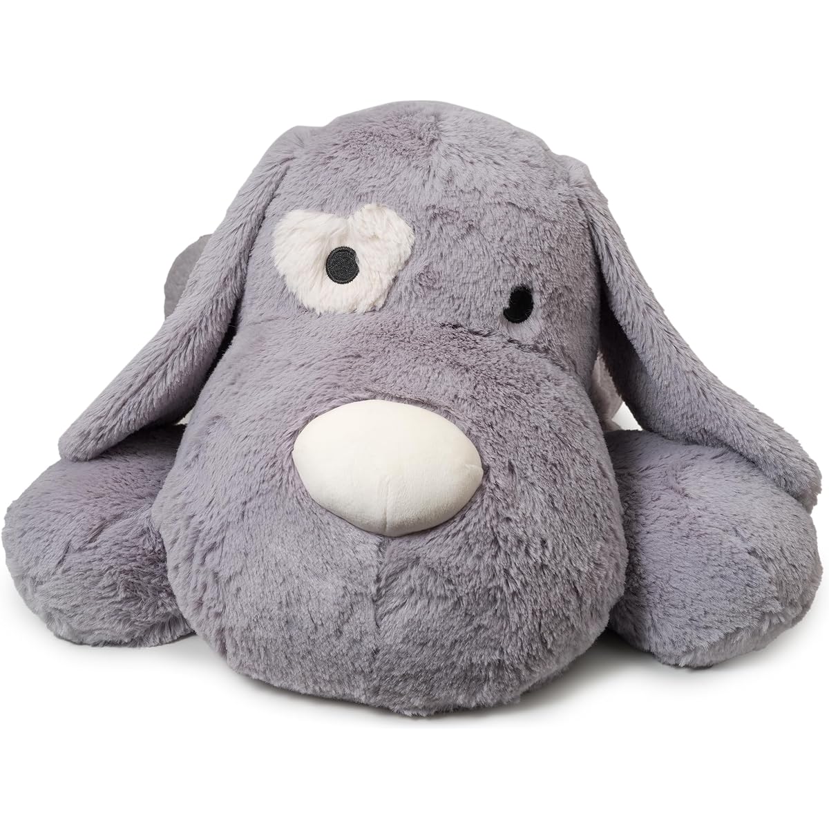 Litl Luxuries Weighted Plush Toy (25" 4.5 lbs Dog) Cute Large Stuffed Animal, Cuddly Weighted Plush Toy, Anytime Gift for Kids and Adults, Can Be Used as a Pillow (Brown)
