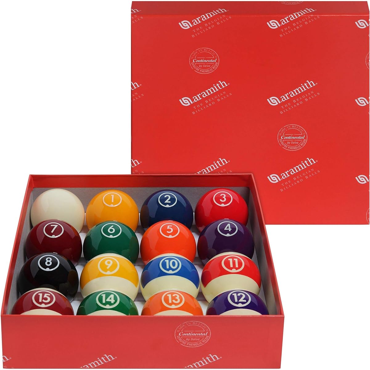 Aramith Continental Billiard Ball Set 2 1/4 inch