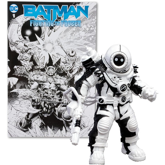 DC Direct Page Punchers McFarlane Toys Mr.Freeze (Line Art) 7" Action Figure with Batman Comic