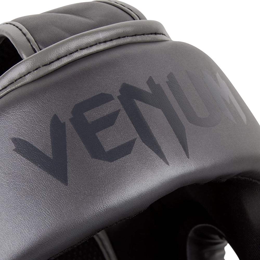 Venum Elite Headgear - Grey/Grey