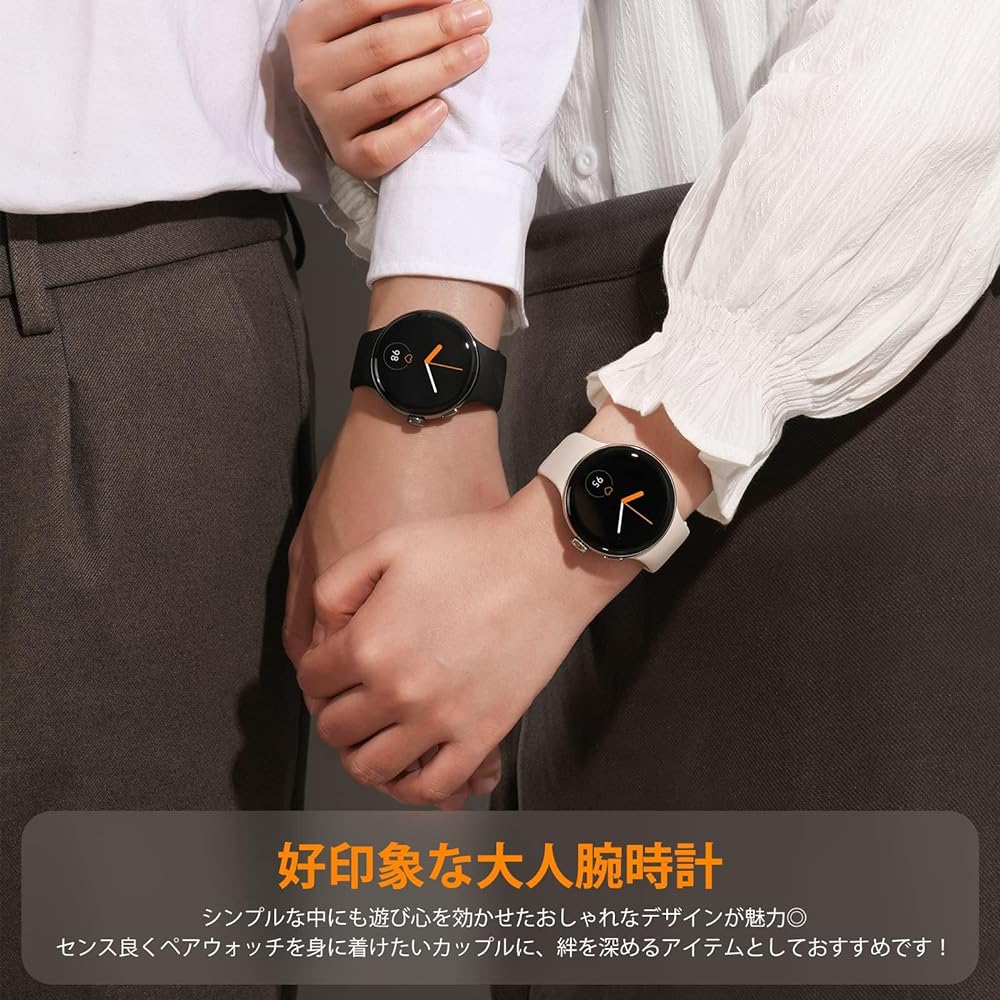 Parsonver Japanese genuine smart watch, call function, always on, heart rate, sleep, smart watch, 1.3in AMOLED display, 1ATM waterproof, LINE notifications, dial, health management, alarm, weather, arm-up lighting, compatible with Android/iPhone, Japanes