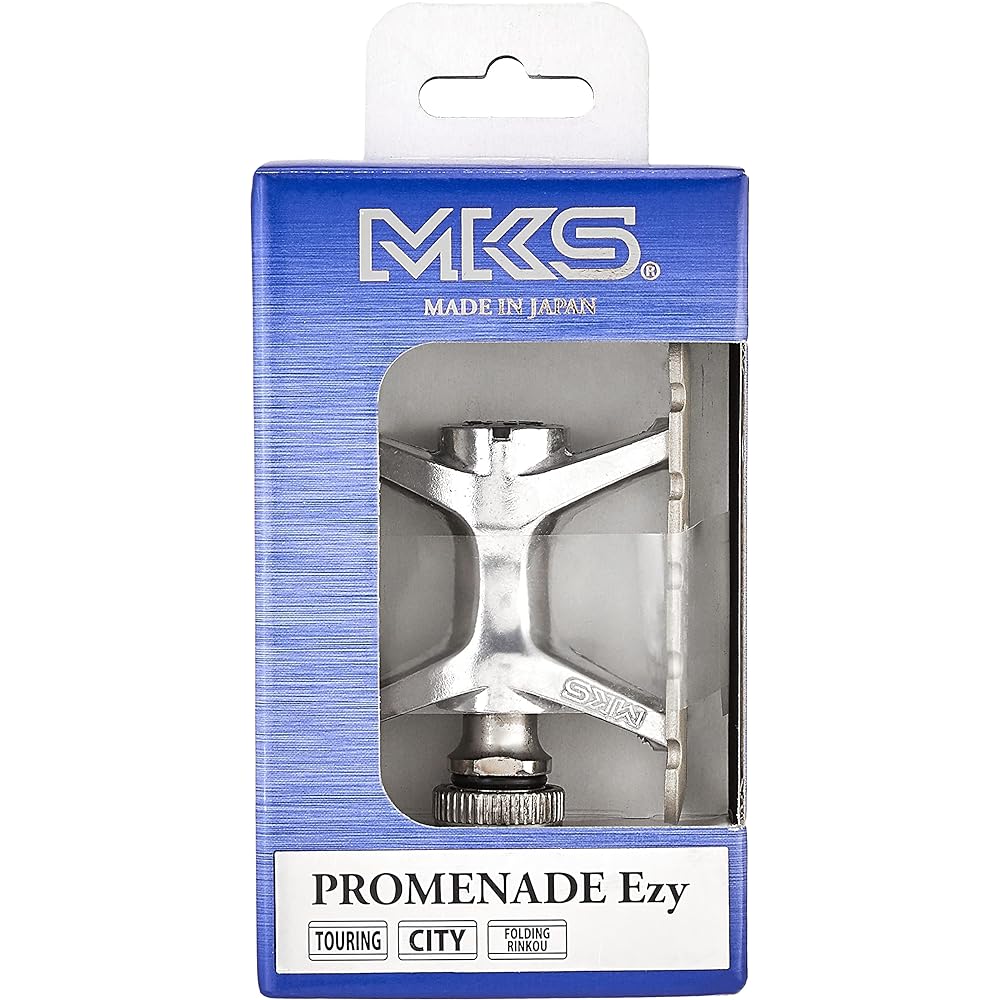 MKS (Mikashima Seisakusho) Bicycle Pedal PROMENADE Ezy Titanium Color