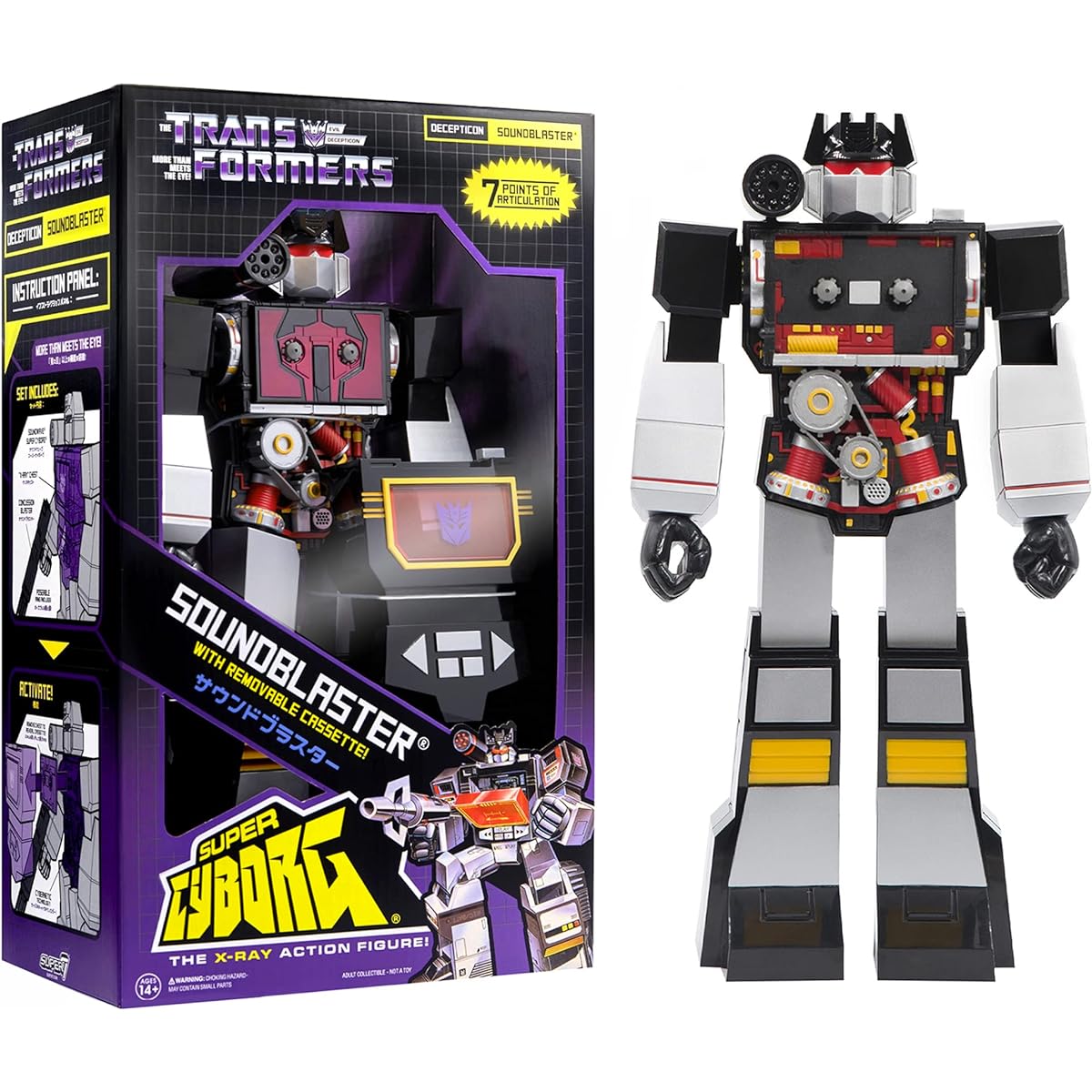 Super7 Transformers Optimus Prime 24" Super Shogun Figure