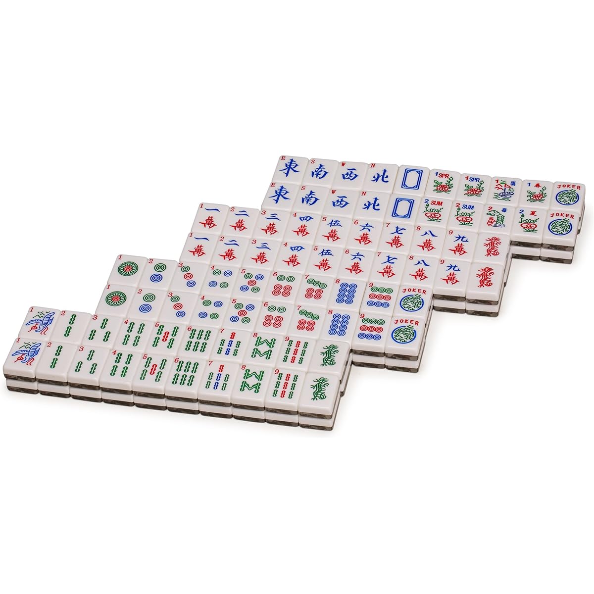 [Yellow Mountain Imports] Yellow Mountain Imports American Mahjong Set of 166 Tiles Little Bird US-AT021-C [Parallel Import]