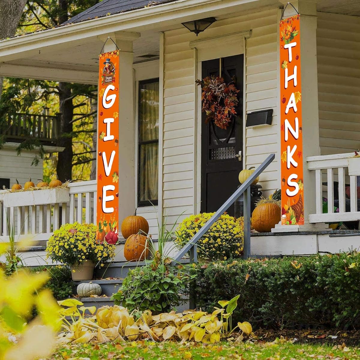 Thanksgiving Porch Banner (Welcome Fall)