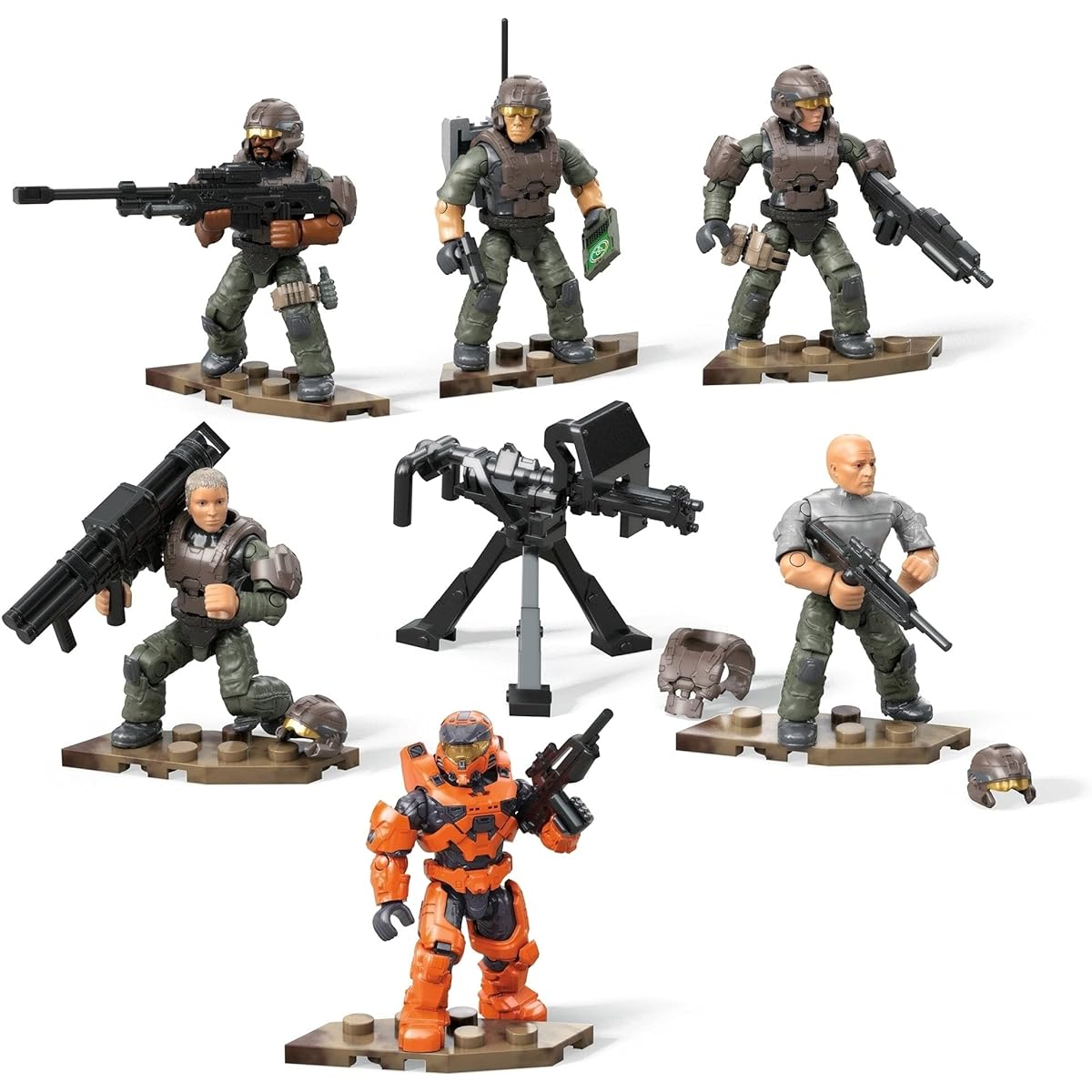 Mega Construx Halo Infinite UNSC Marine Platoon Pack