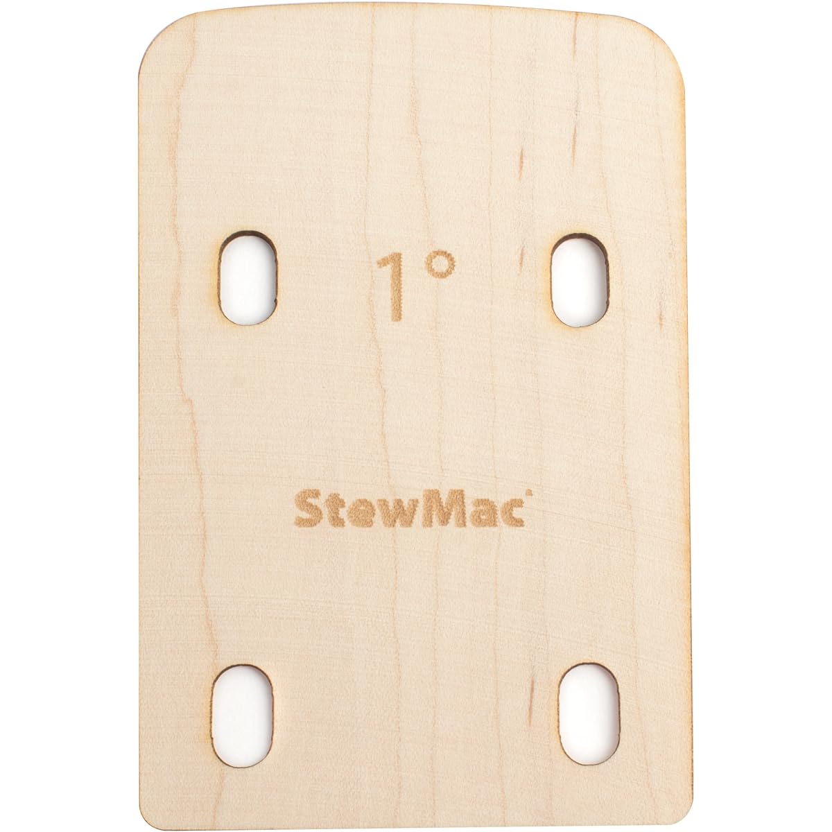 StewMac Bass Neck Shim Shape 1 Degree Shim 6 Pack