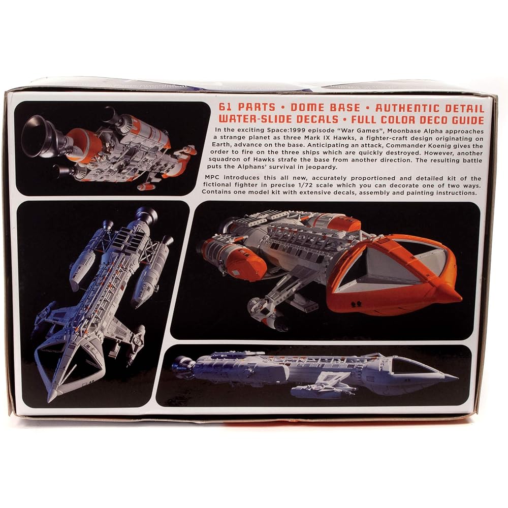 MPC 1/72 Space 1999 Hawk IX
