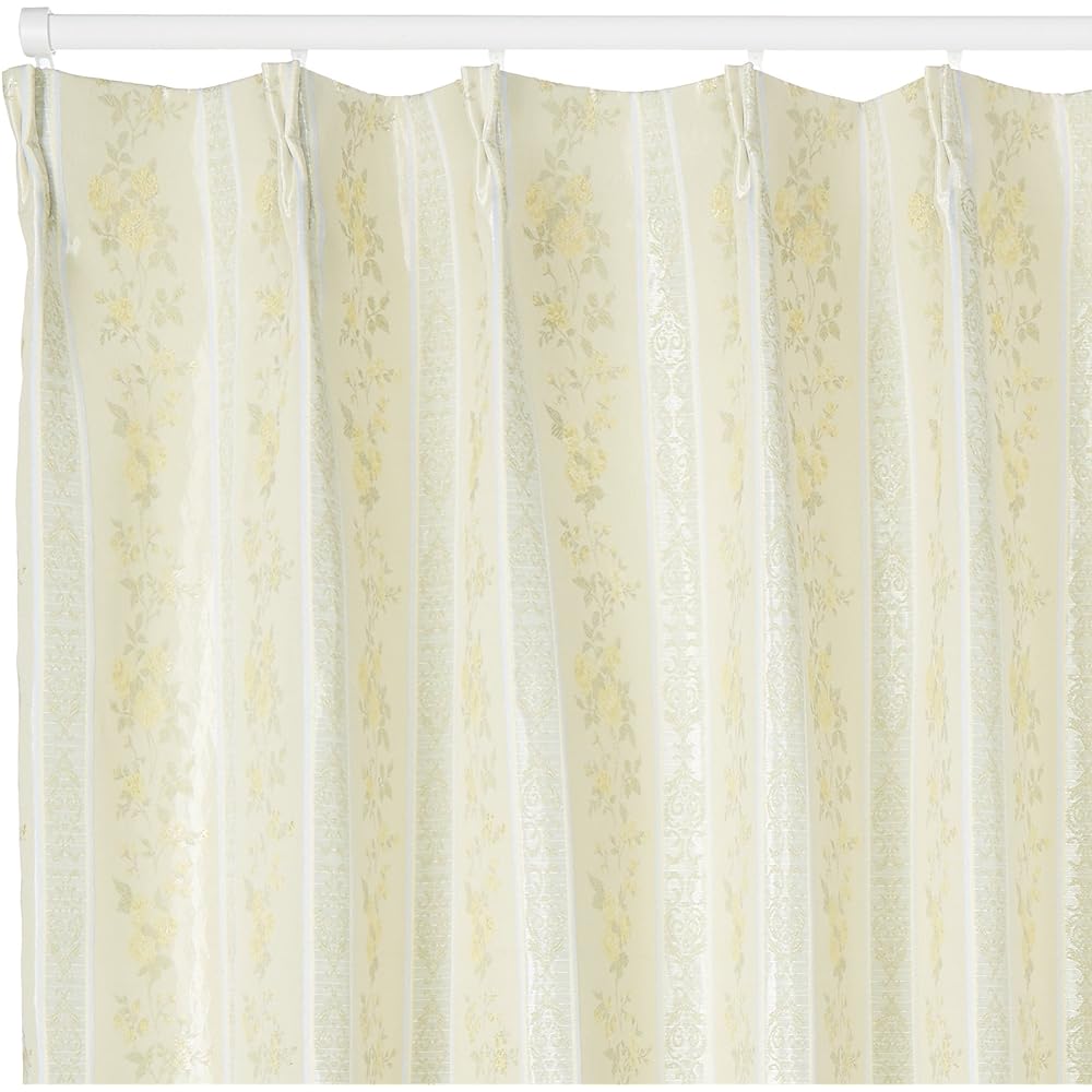 Univer Blackout Drape Curtain Yellow Width 200 x Length 230cm 1 piece HAZ-D0023