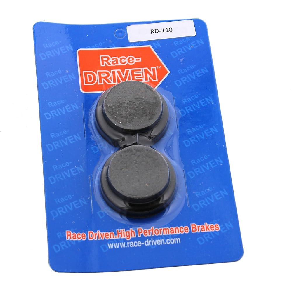 Race Driven Rear Brake Pads for Yamaha Moto 4 YFM 225 250 350 Big Bear Tri Moto YTM200 YTM225 YT125 YT175 175