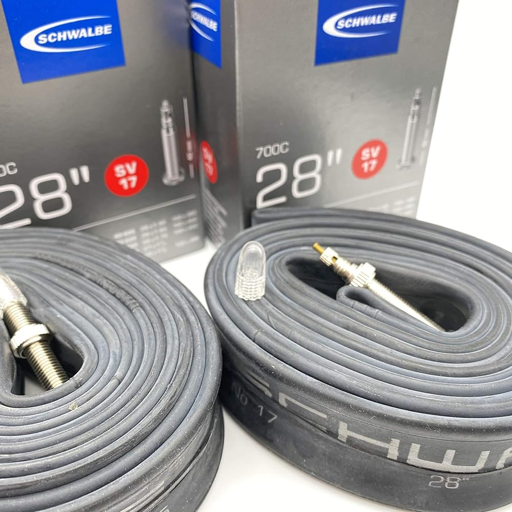 Set of 2 SCHWALBE 700 x 28/45C Tube Presta 17SV Valve Length 40mm [Parallel Import]