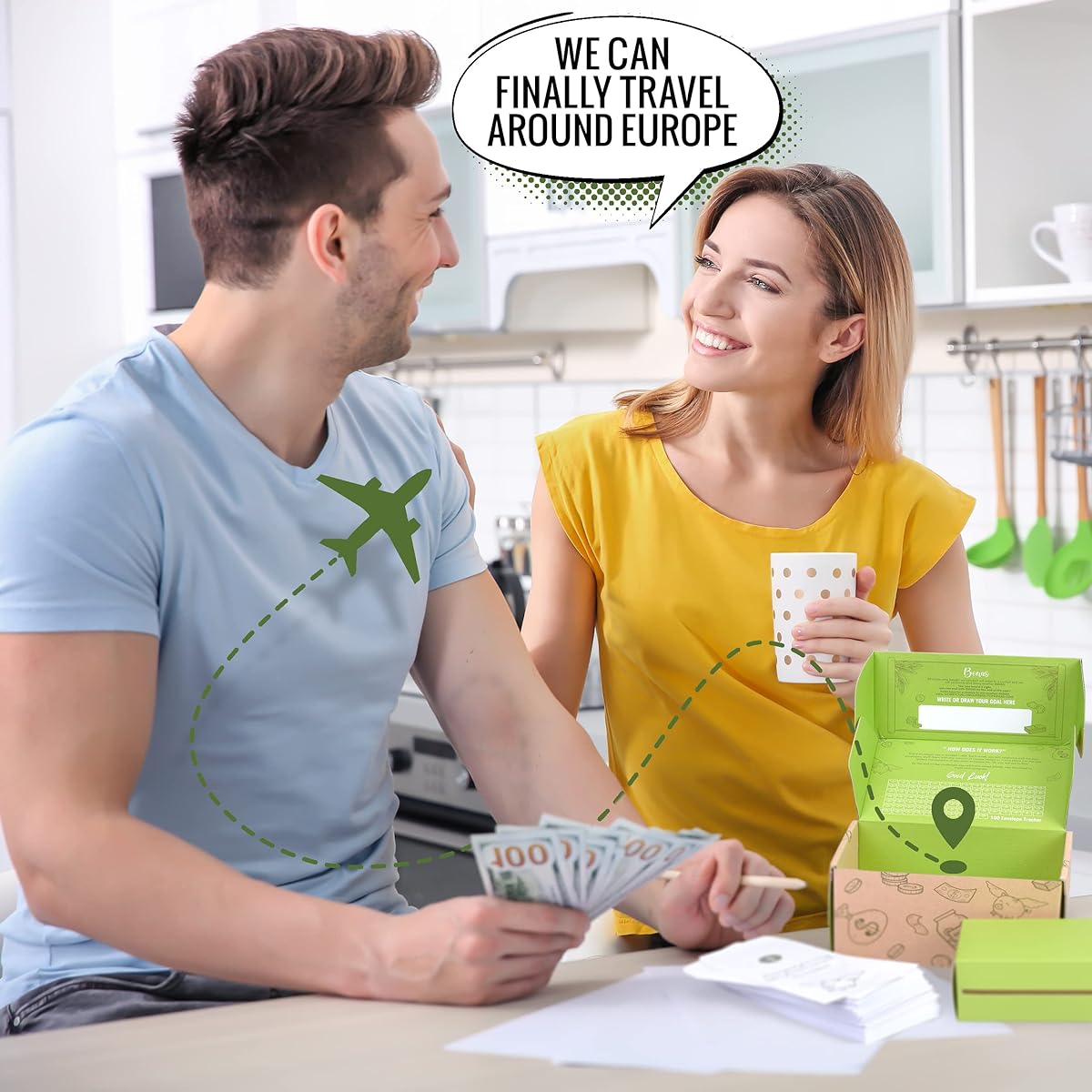 100 Envelopes Save Money Challenge Box Kit Cash Savings 100 Envelopes Challenge Kit Money Saving Box for Cash Challenge Gift Box Money Savings Organizer YouTube Tiktok