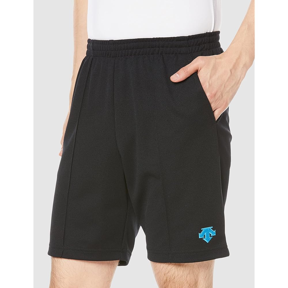 Descente Volleyball Shorts, Classic, Sweat Absorbent, Dry, Stretch, Loose Silhouette, Unisex, Men's, Women's, Practice