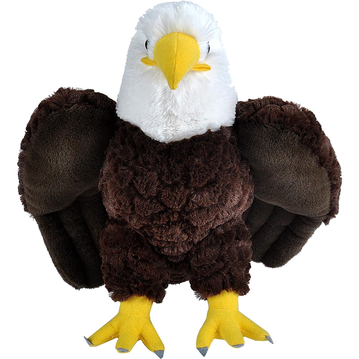 Wild Republic CK-Mini Bald Eagle 8" Stuffed Animal 12" 10919