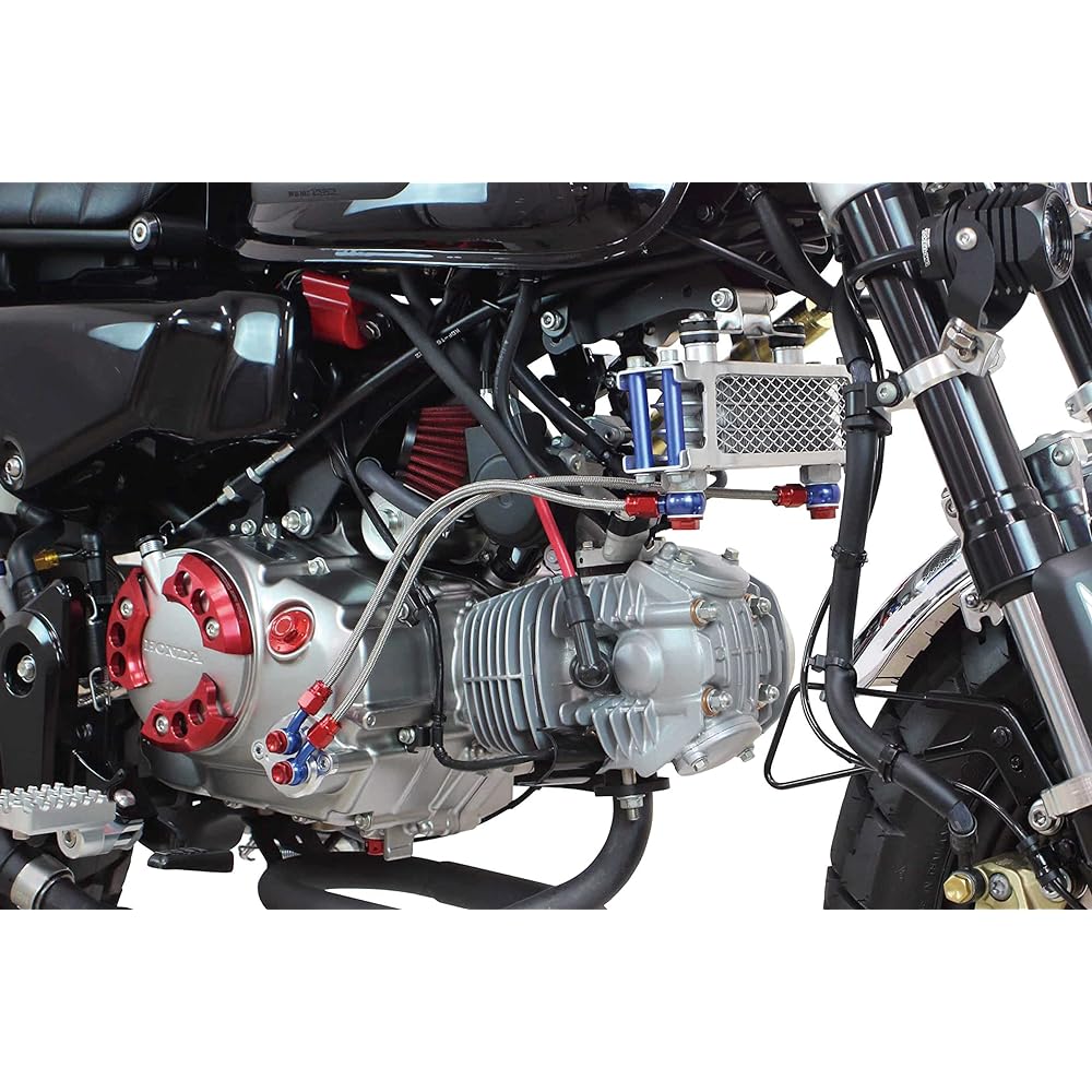 Special Parts Takegawa Compact Cool Kit (Slim Line Hose 3 Fins 4 Oil Lines) Monkey 125 (JB03) 07-07-0437