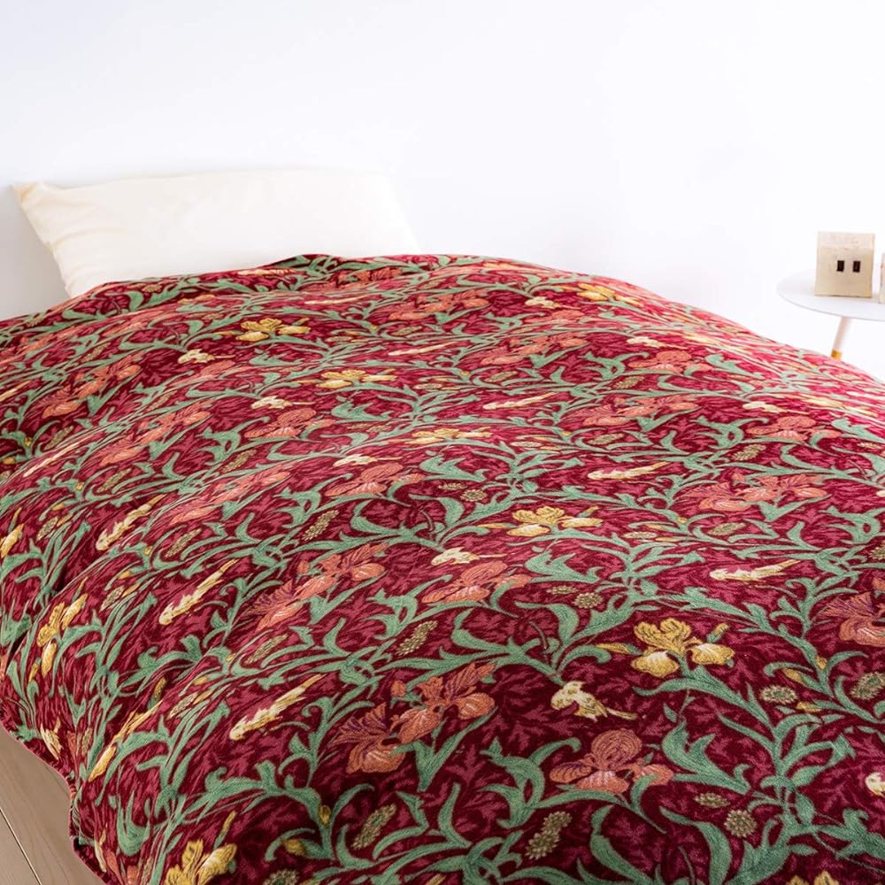 Romance Kosugi Iris Warm Pile Duvet Cover Single Long Orange