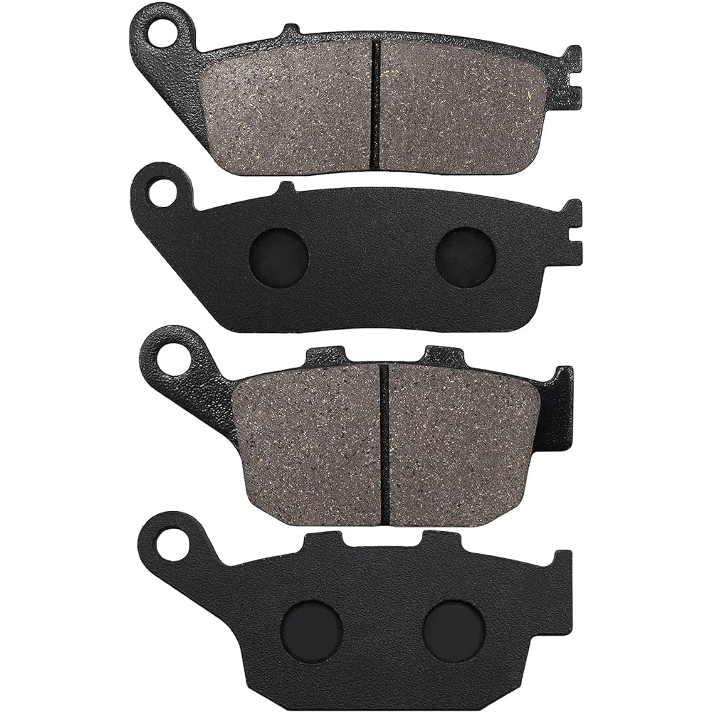 SOLLON Front and Rear Brake Pads for Honda CB500X 2014-2015 CB500F 2013-2020 VTR250 1998-2010 CMX500 Rebel 2018-2020 CTX700 2014-2019 NC700X NC700S 2012-2013
