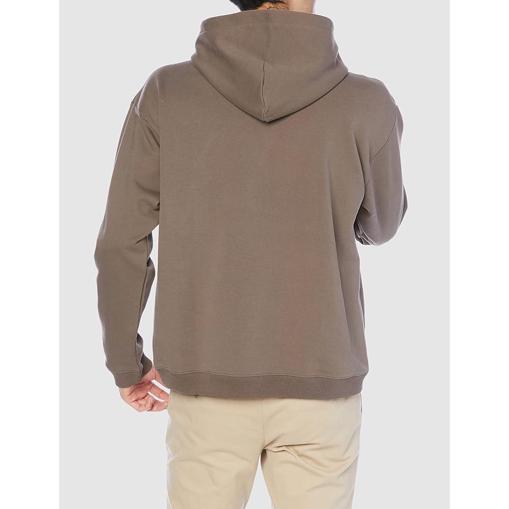 [Beam Slights] Hooded Sweatshirt True Cotton Fleece Basic Parka Men's