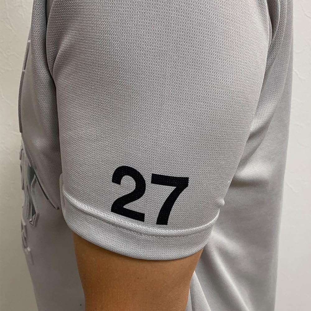 [PK. PINE] Golf T-shirt, Sweat T-shirt, Golf Wear, Mock Neck, Short Sleeve, Men's, Absorbent, Quick Drying, Used by Former Professional Baseball Players