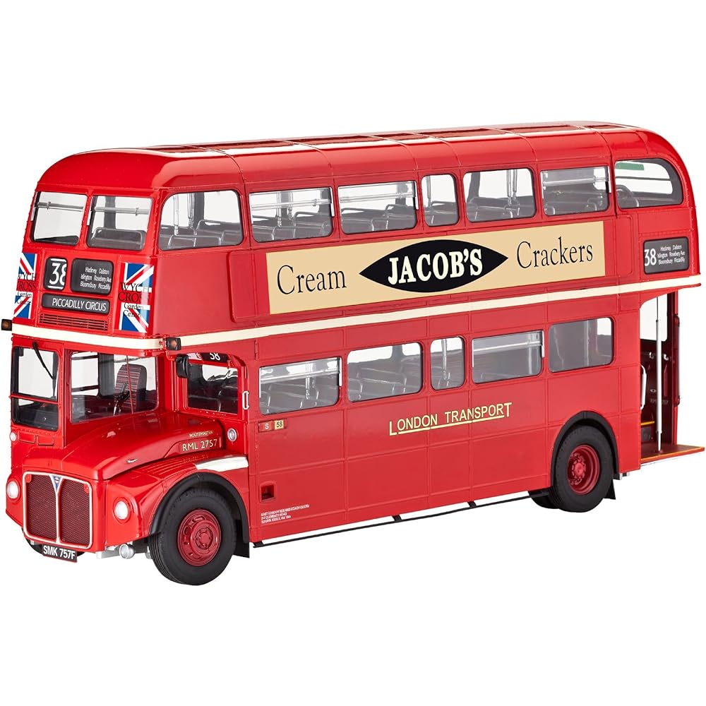 German Level 1/24 London Bus R07651 Plastic Model