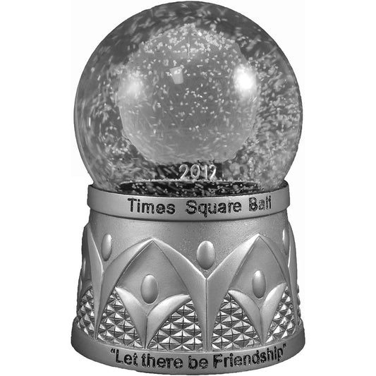 Waterford Times Square 2012 Snow Globe Friendship New