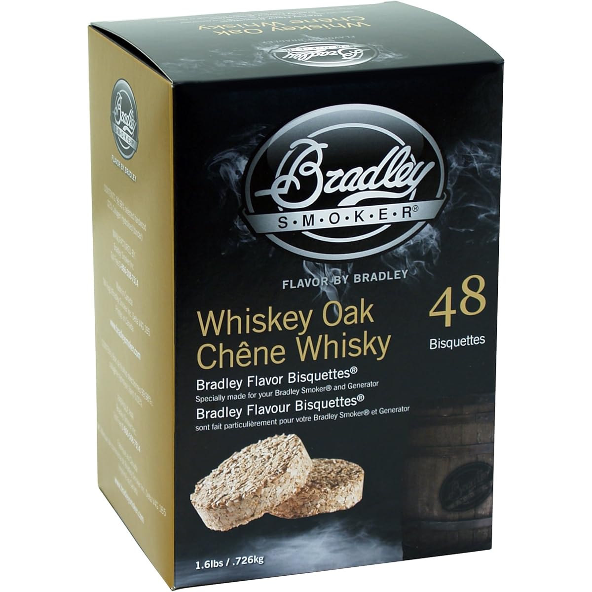 Bradley Smoker BTWOSE48 Whiskey Oak Spec Ed 48 pack