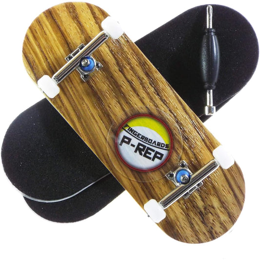 P-REP Zebra - Solid Performance Complete Wood Fretboard (Chromite, 34mm x 97mm)