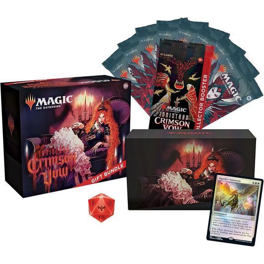 Magic: The Gathering Innistrad: Crimson Pledge Gift Bundle English Version C90700000 MTG Trading Card Wizards of the Coast C90700000
