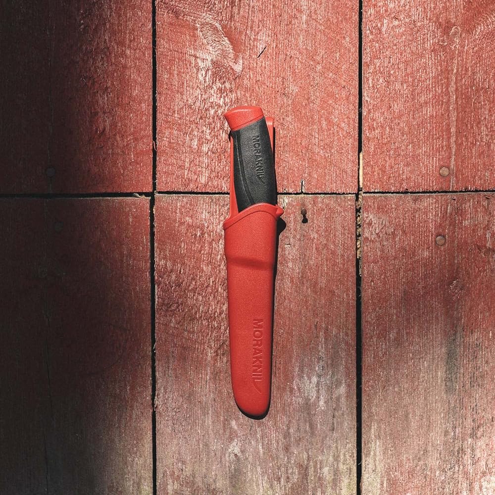 Morakniv Companion Stainless Steel Blade Thickness 2.5mm Camping Knife Outdoor Knife (Dara Red)