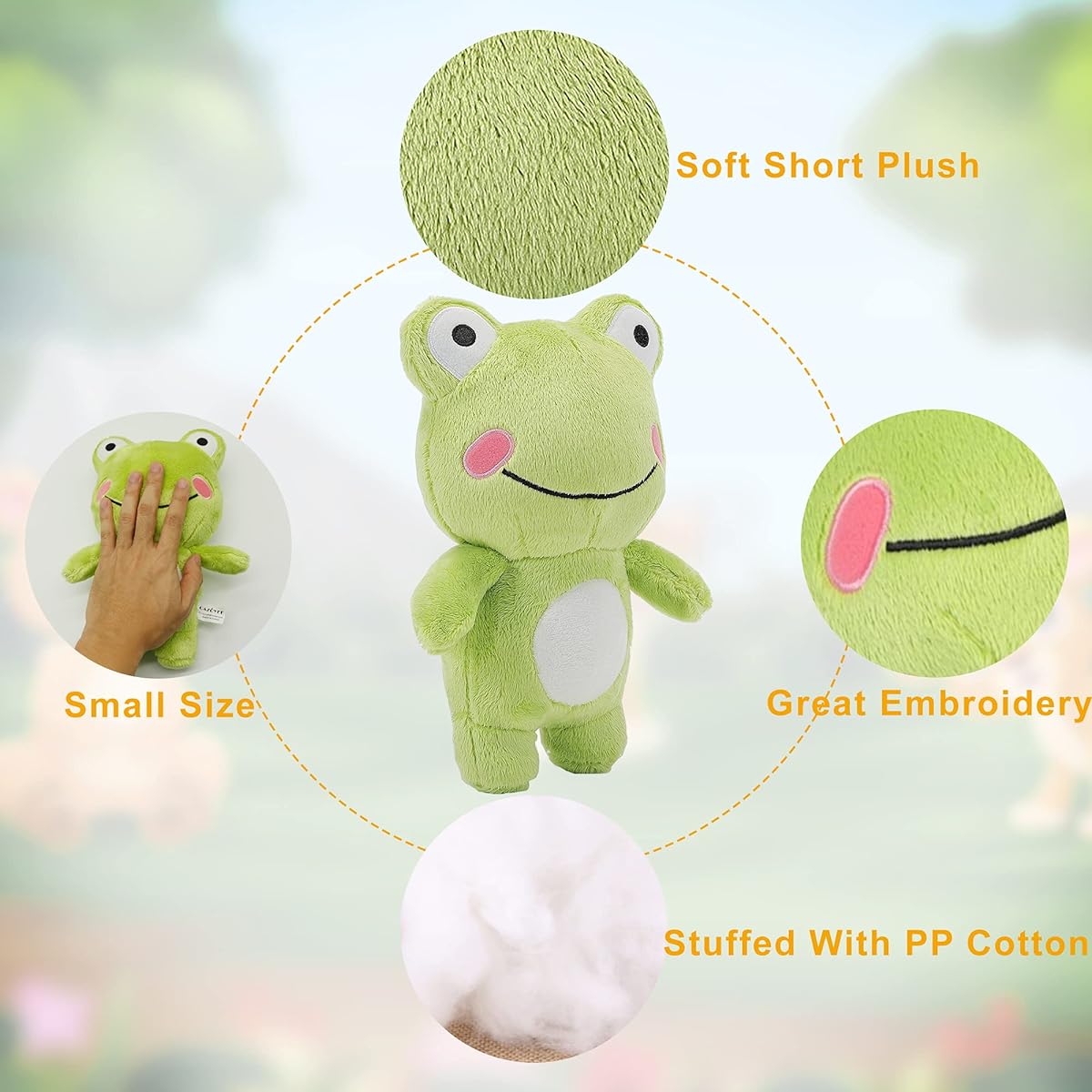 Standing frog