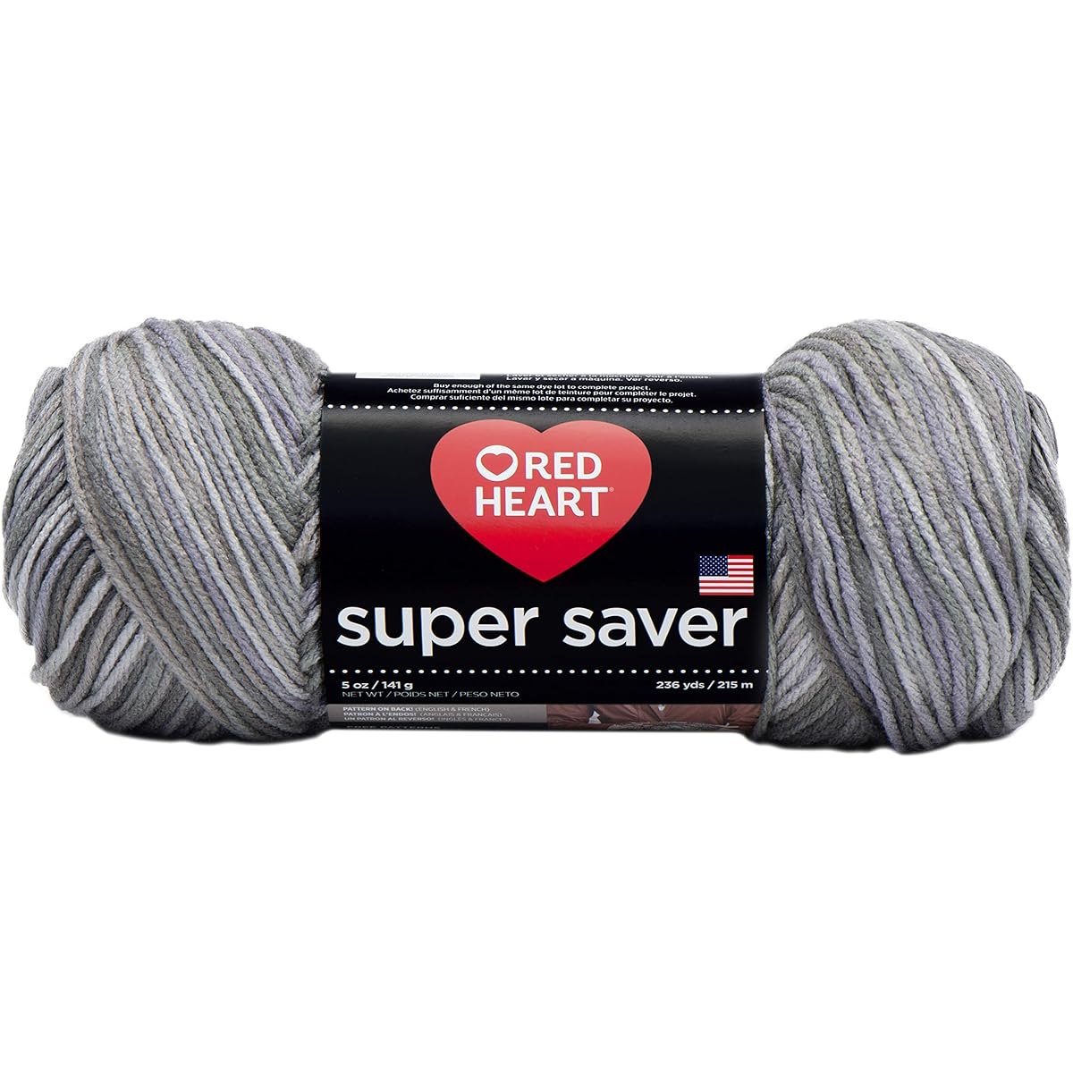 Bulk Buy: Red Heart Super Saver Yarn Dove E300-3933 by Red Heart Bulk Buy